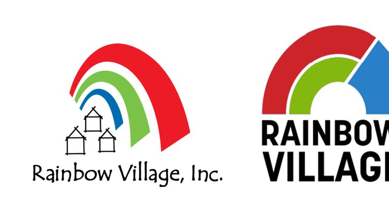Rainbow Village, a nonprofit in Duluth that serves families experiencing homelessness, is celebrating their 30th anniversary by unveiling a new logo (shown right). Courtesy Rainbow Village