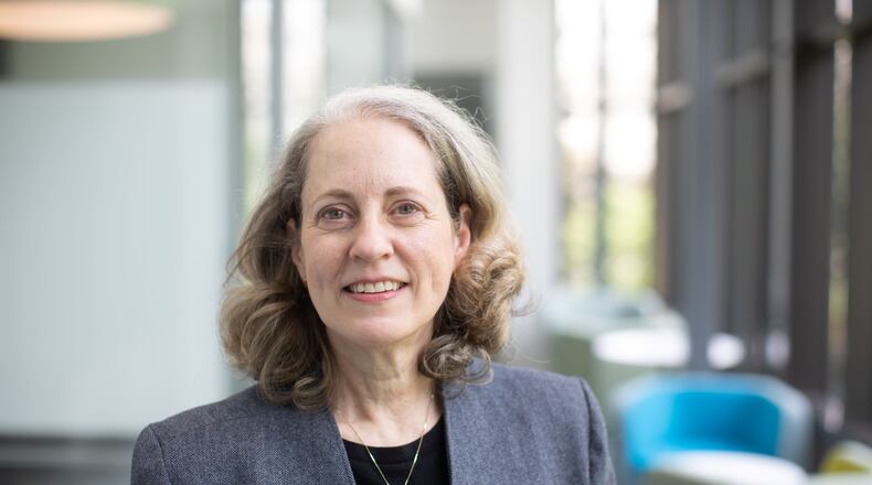 Kathryn McClymond, formerly Oglethorpe University's provost, served as interim president before being named the school's president. (Courtesy of Oglethorpe University)