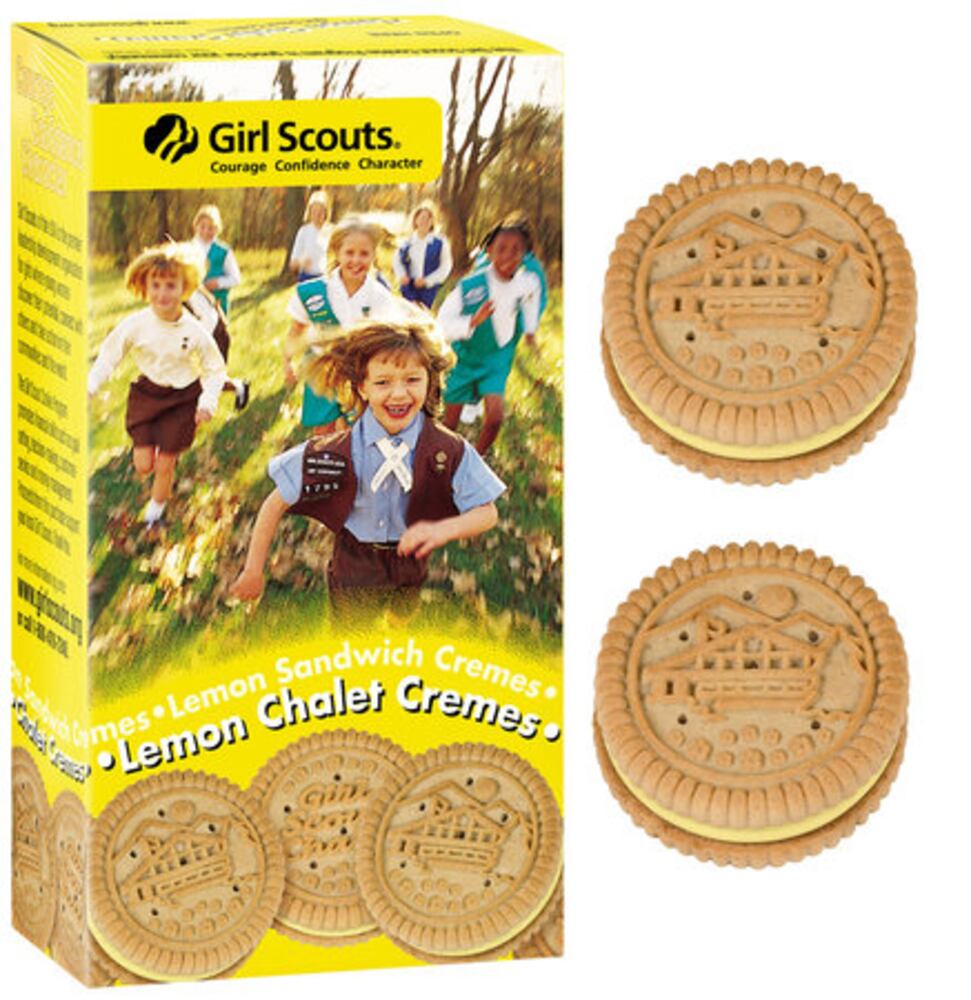 Popular Girl Scout cookies
