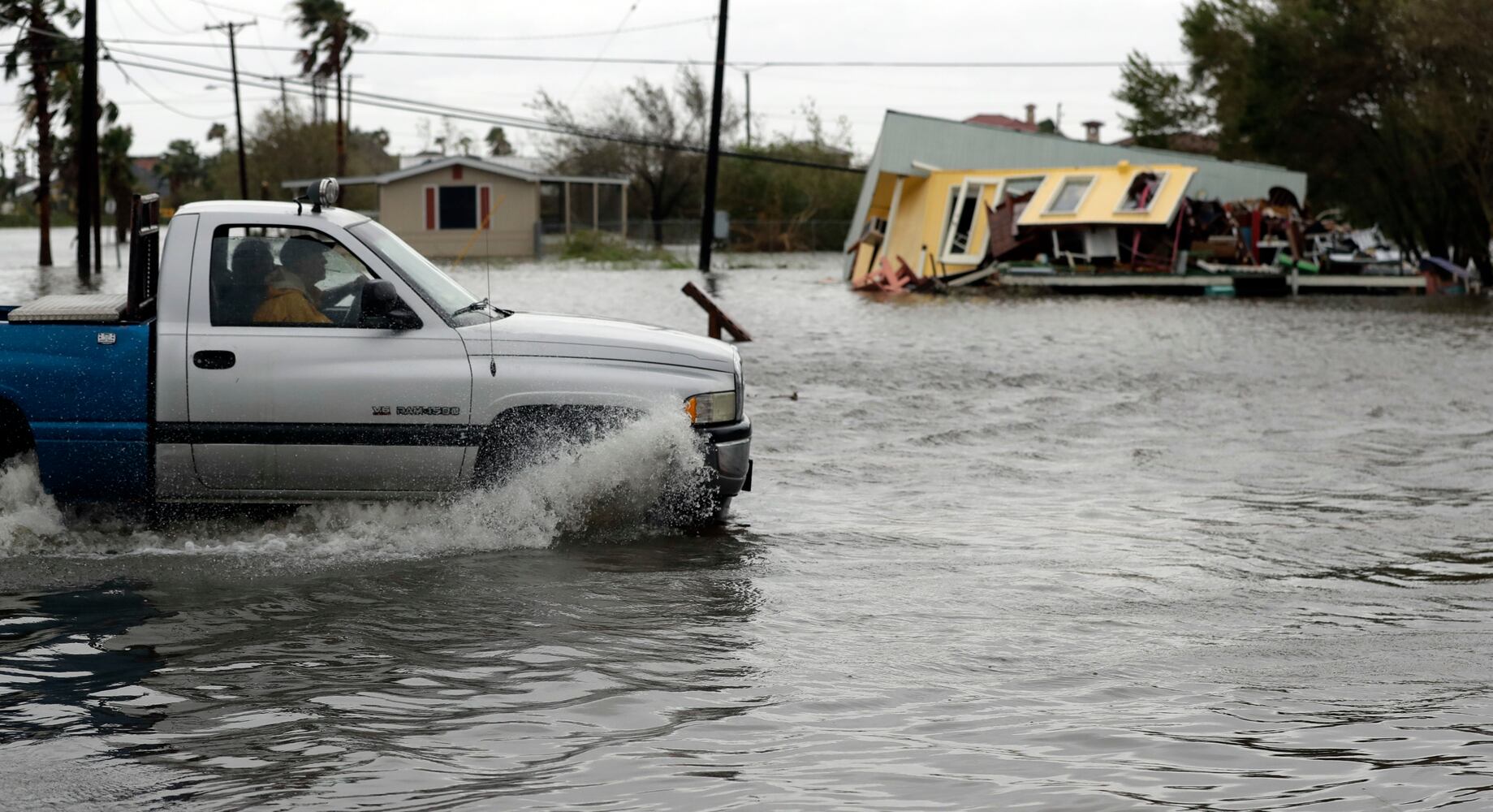 Hurricane Harvey damage