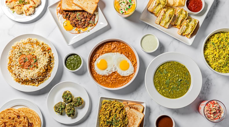 The first Georgia location of Indian street food concept Eggholic opens today in Suwanee.