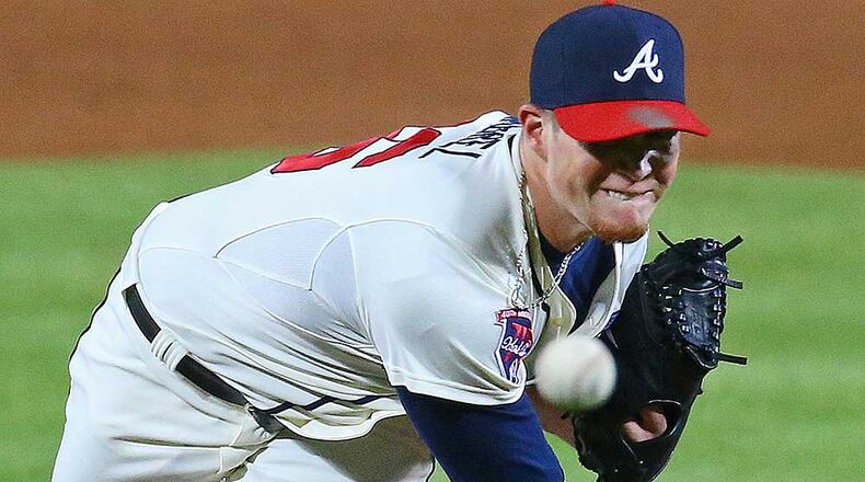 Craig Kimbrel got the save in the Braves' 2-0 win over the Padres Aug. 28, 2012 - their last win over the Padres in San Diego.
