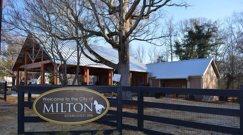 Citizens in Milton are invited to take an online survey to help create new branding and placemaking. (Courtesy City of Milton)