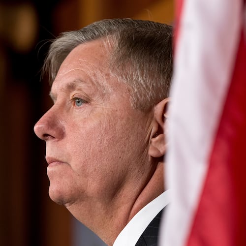 U.S. Sen. Lindsey Graham died unexpectedly Saturday. (J. Scott Applewhite/AP)