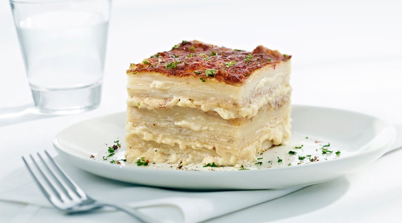 Stoney River’s Au Gratin Potatoes. Courtesy of Kyle Dreier