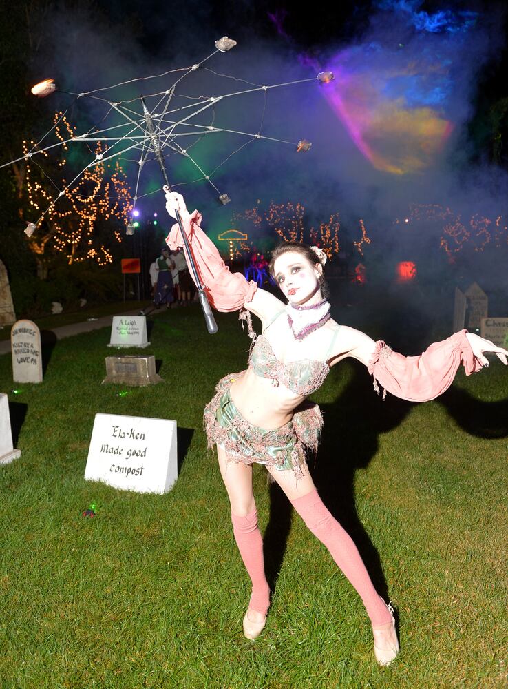 Halloween bash at Playboy mansion