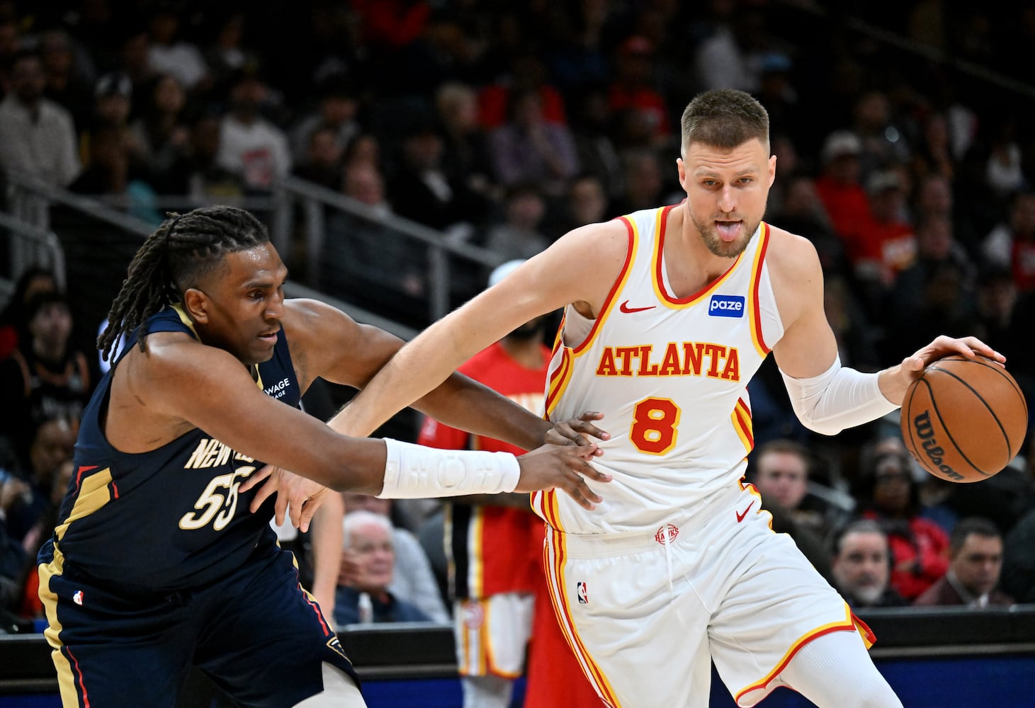 Pelicans vs Hawks game