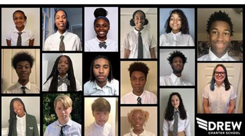 The student InvenTeam from Charles R. Drew Charter Senior Academy in Atlanta is among 13 teams nationwide showcasing inventions at EurekaFest June 15 - 17. CONTRIBUTED