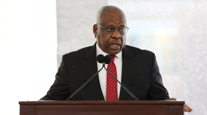 Georgia lawmakers are considering a push to erect a statue of U.S. Supreme Court Justice Clarence at the Capitol in Atlanta.