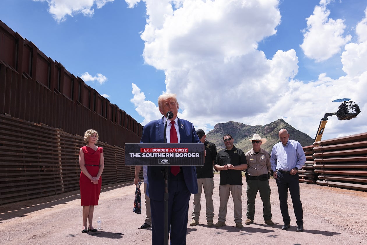 President-elect Donald Trump speaks in August during a campaign event in Arizona. He has promised mass deportations, arguing that it will be good for American workers. Economists are not as sure about that. (Olivier Touron/AFP/Getty Images/TNS)
