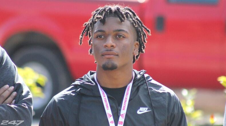 Dutchtown High wide receiver Nate McCollum, who announced his commitment to Georgia Tech on October 25, 2019. (247 Sports)