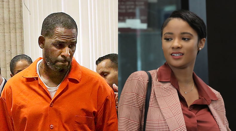 R. Kelly, recently sentenced to 30 years for racketeering and sex trafficking, is supposedly engaged now to Atlanta native Joycelyn Savage. FILE PHOTOS/CHICAGO TRIBUNE
