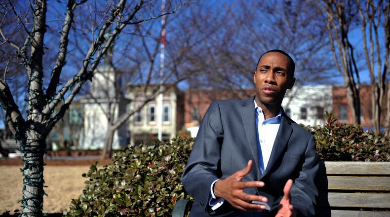 Hall County commissioner Ashley Bell, in a 2010 AJC file photo.