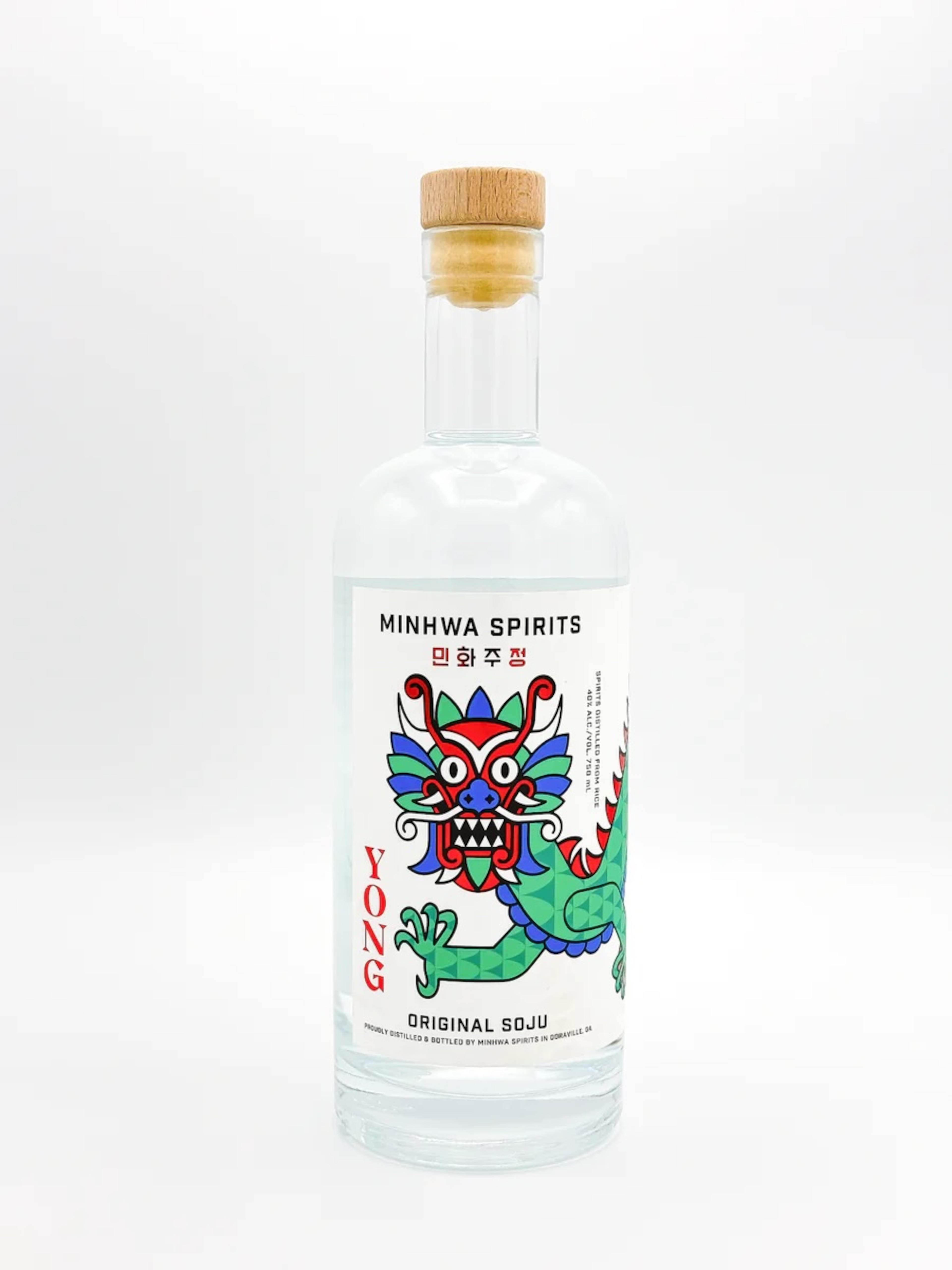Yong Original Soju from Minhwa Spirits. (Courtesy of Minhwa Spirits)