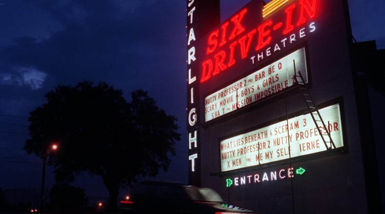 The Starlight Six Drive-In opened in 1949.