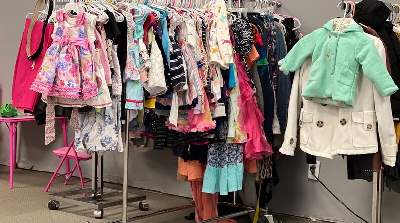 Because One Matters will hold a ribbon cutting for the company's new Wrapped in Love clothing closet at 11:30 a.m. Tuesday, Feb. 7 at 480 N Perry St., Suite H. COURTESY BECAUSE ONE MATTERS