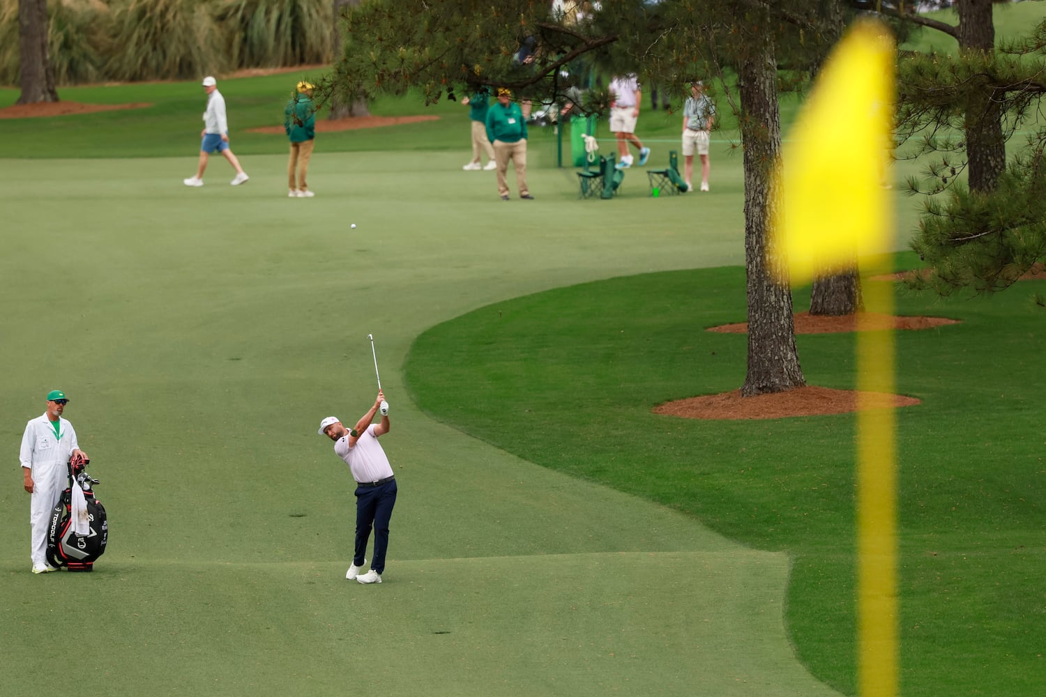 Masters practice round Monday