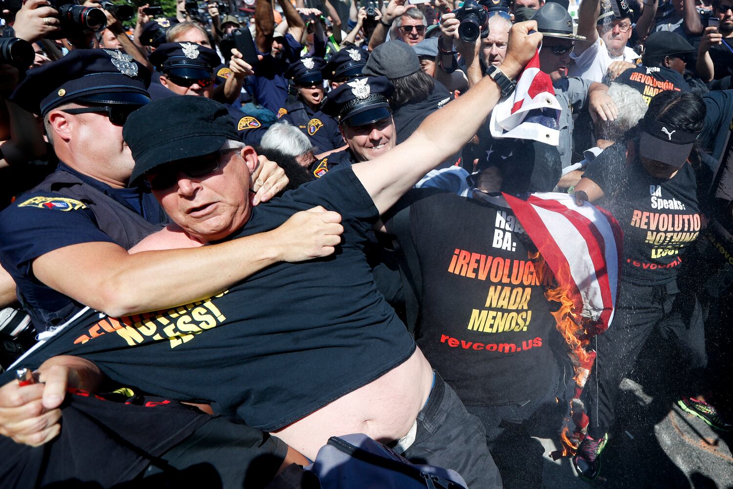 Protests outside GOP convention July 20