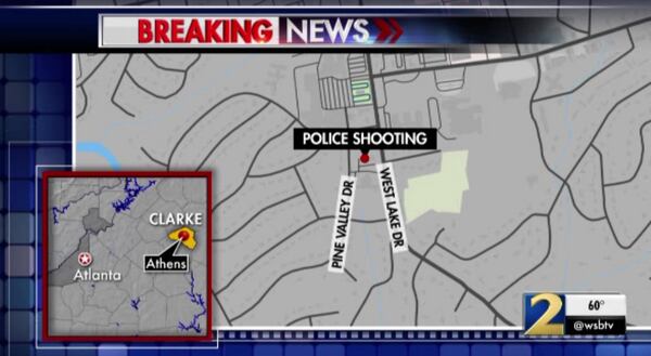 The GBI was called to investigate an officer-involved shooting in Athens on Friday.