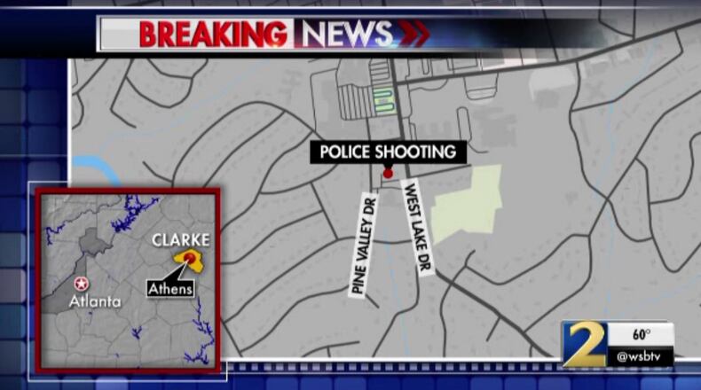 The GBI was called to investigate an officer-involved shooting in Athens on Friday.