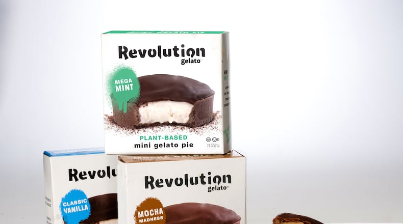 Mini gelato pies from Revolution Gelato. Courtesy of Revolution Gelato