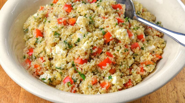 Warm Quinoa Salad.
Chris Hunt for The Atlanta Journal-Constitution