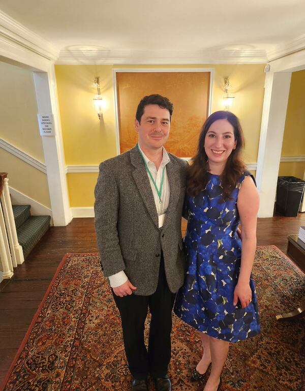 Edward and Eve Lemon direct Fine Book Fairs, a firm that organizes book fairs across the country, including the inaugural Atlanta Rare Book Fair. (Courtesy of Fine Book Fairs)