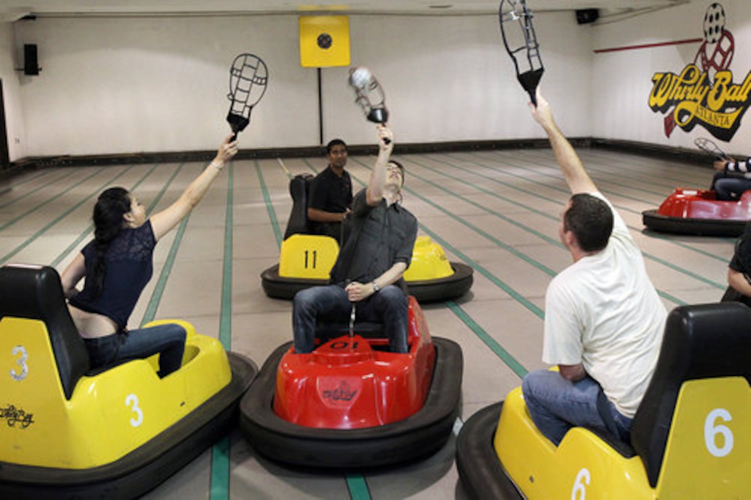 In Roswell, whirlyball a popular pastime