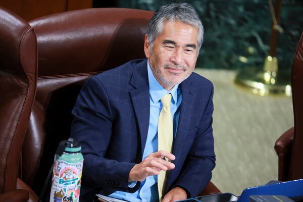 Atlanta City Council member Alex Wan, seen here at City Hall in 2025. (Jason Getz/AJC)