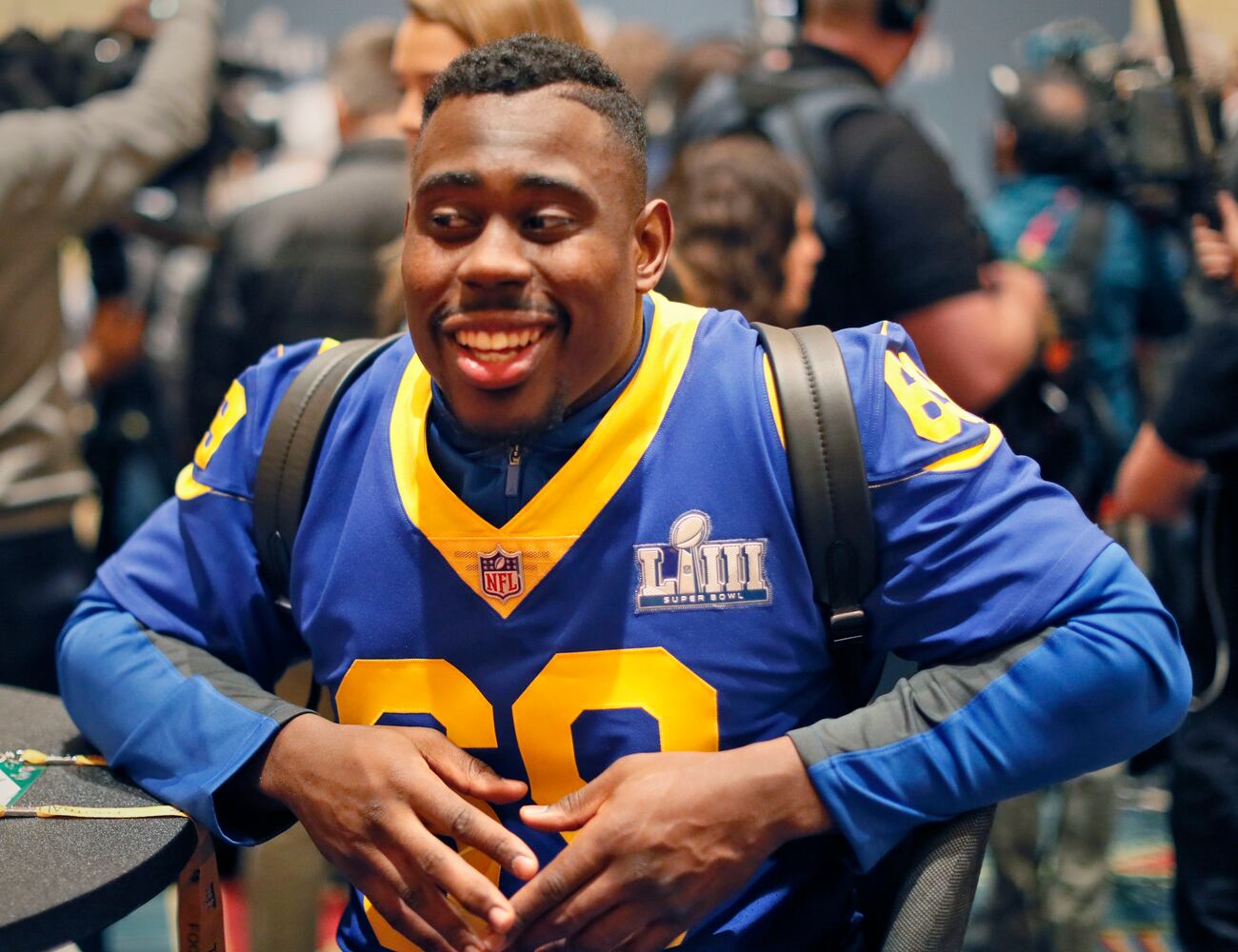 Super Bowl 53: Rams’ press conference faces of the week