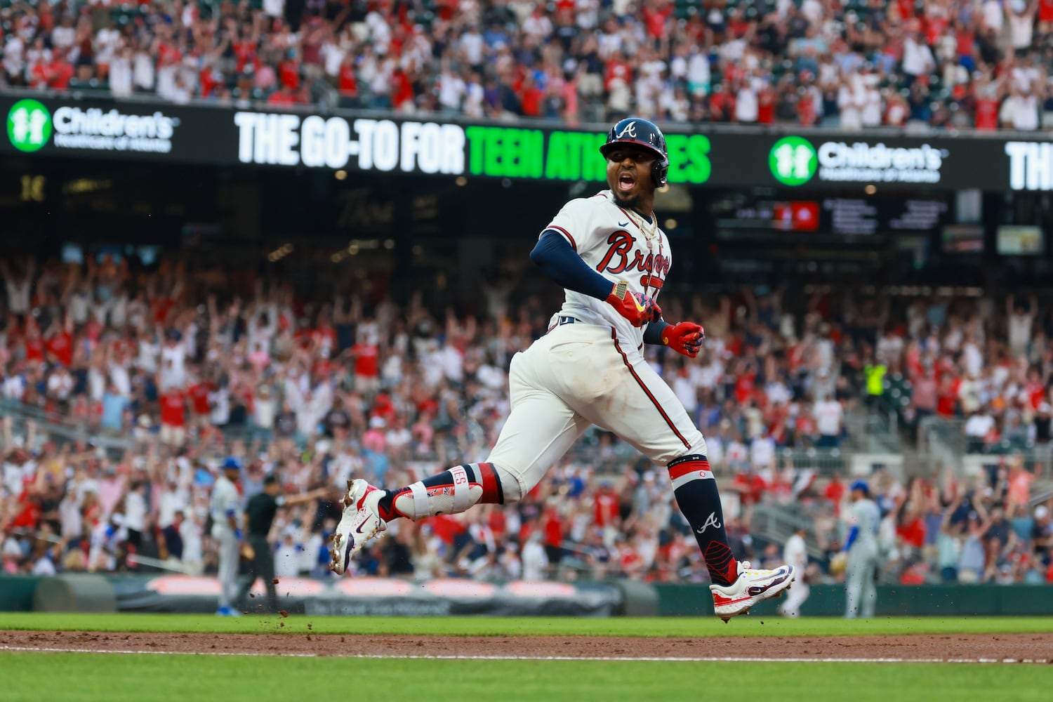 Atlanta Braves season opener against the Kansas City Royals