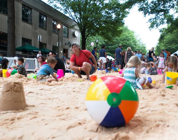 That's a lot of sand. 