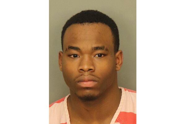 FILE - This photo released by the Birmingham Police Department shows Damien McDaniel, 22, who is charged with capital murder in two separate quadruple homicides that took place in July and Sept., 2024. (Birmingham Police Department via AP, File)