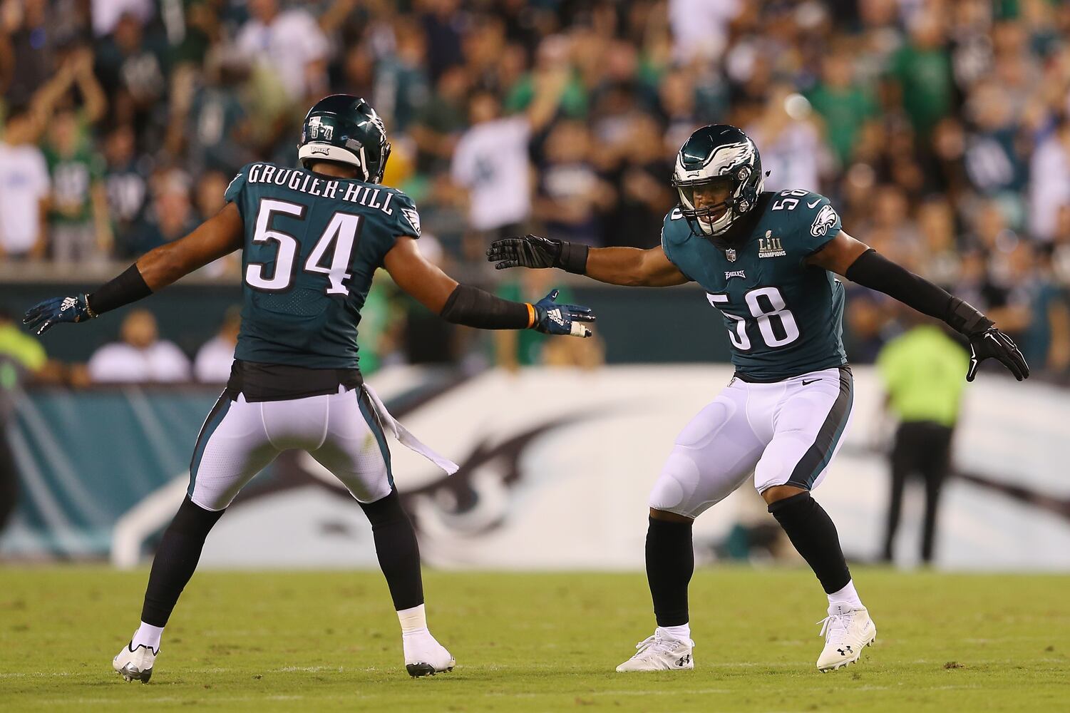 Photos: Falcons open season against Eagles