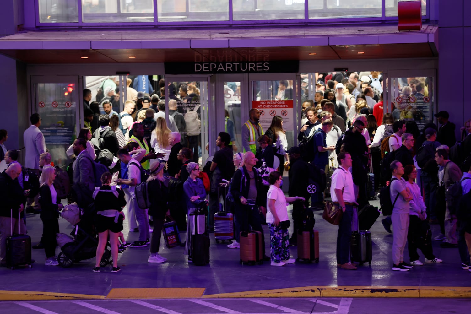 Atlanta Hartsfield-Jackson International Airport long lines