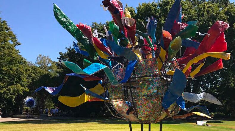 Temporary “flower power” public art installation not coming to downtown Duluth, yet. Courtesy City of Duluth