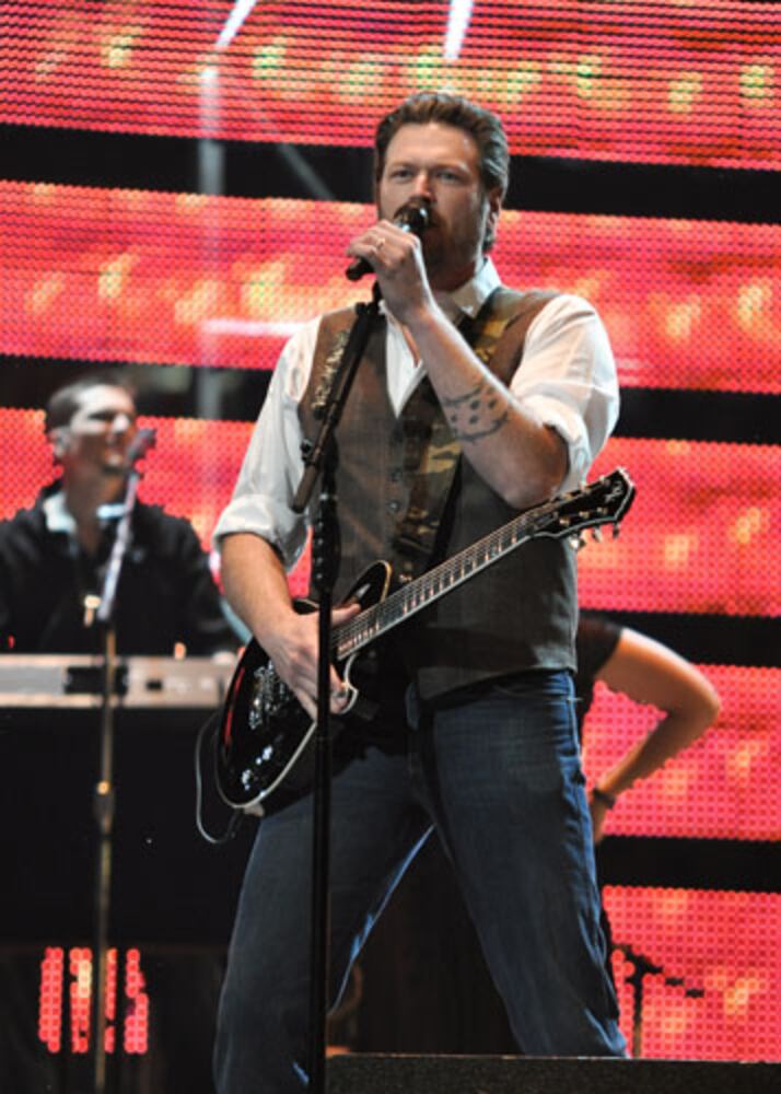 Blake Shelton at Rodeo Houston