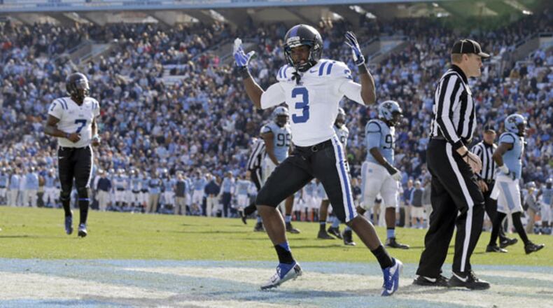 All-American punt returner and wide receiver Jamison Crowder was ranked as the top deep threat in the country by the Sporting News. (Associated Press)