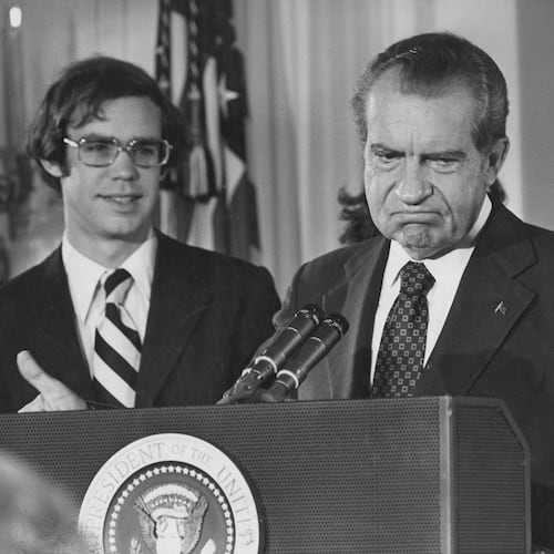 President Richard Nixon would tell foreign adversaries he was prone to becoming a "madman" so they would be wary of agitating him. (Keystone/Hulton Archive/Getty Images/TNS)