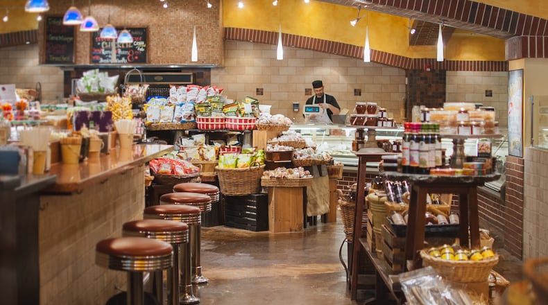 Alon’s Bakery & Market feels like a specialty market straight out of New York, offering prepared foods and specialty items made from scratch. Photo credit: Dunwoody CVB