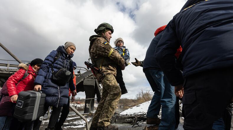 A scene from director Evgeny Afineevsky's "Freedom on Fire: Ukraine's Fight for Freedom," which screens on opening night of the European Film Festival of Atlanta. Courtesy of Evgeny Afineevsky