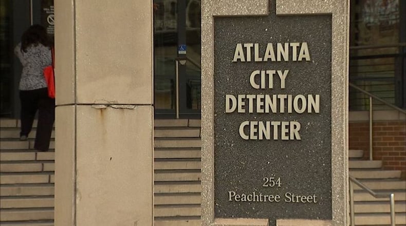 Atlanta City Jail sits mostly empty as people sleep on floor of Fulton County Jail