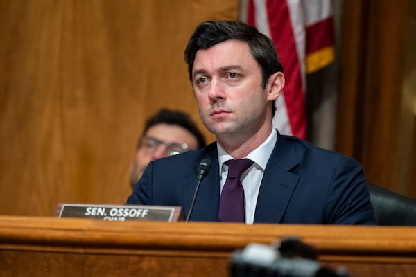 Senator Jon Ossoff, D-Ga., is asking the U.S. Justice Department to investigate the death of a Fulton County inmate found covered in bedbugs. (Nathan Posner for the Atlanta Journal Constitution)