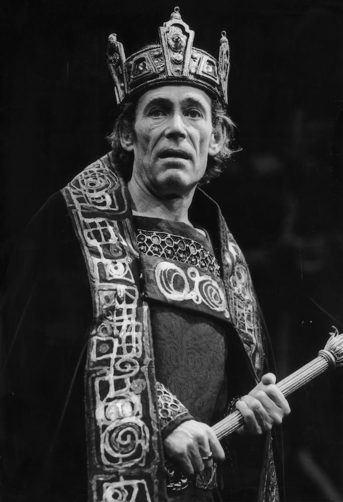 Peter O'Toole through the years
