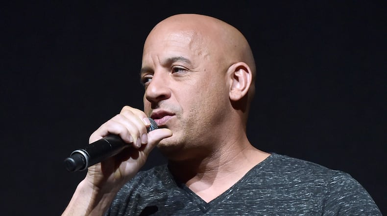LAS VEGAS, NV - MARCH 29: Actor Vin Diesel speaks onstage at CinemaCon 2017 (Photo by Alberto E. Rodriguez/Getty Images for CinemaCon)