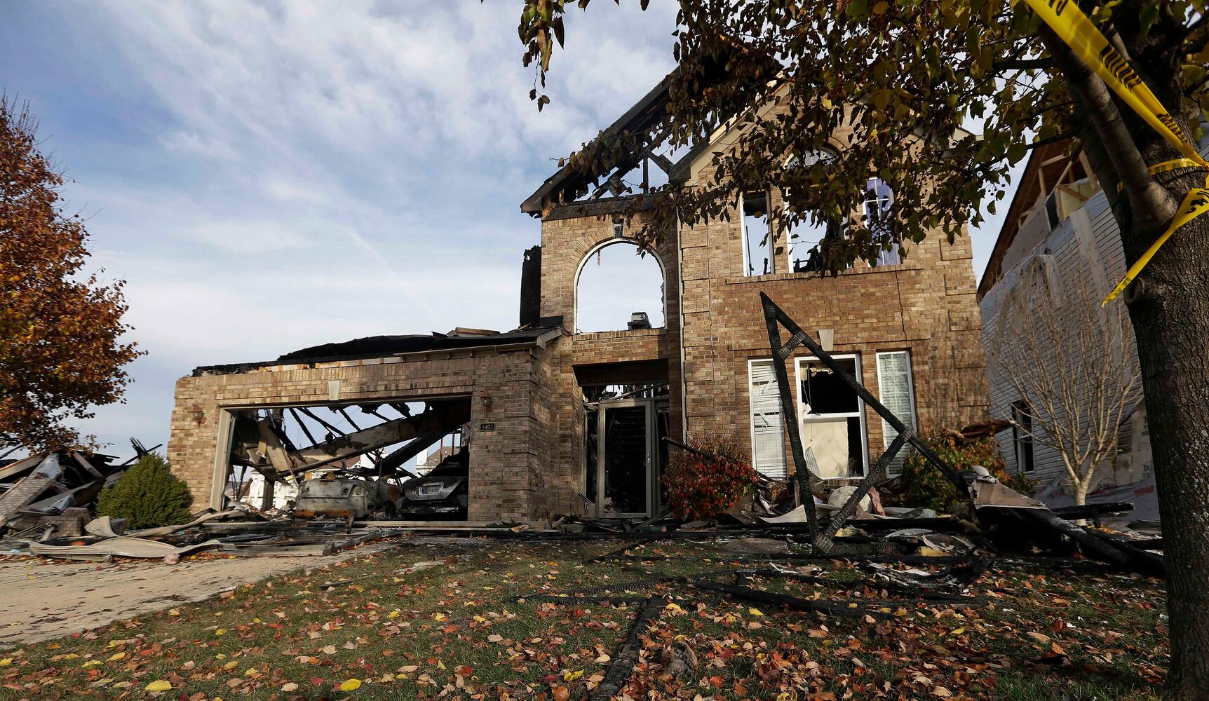 2 die, 2 homes gone, dozens damaged