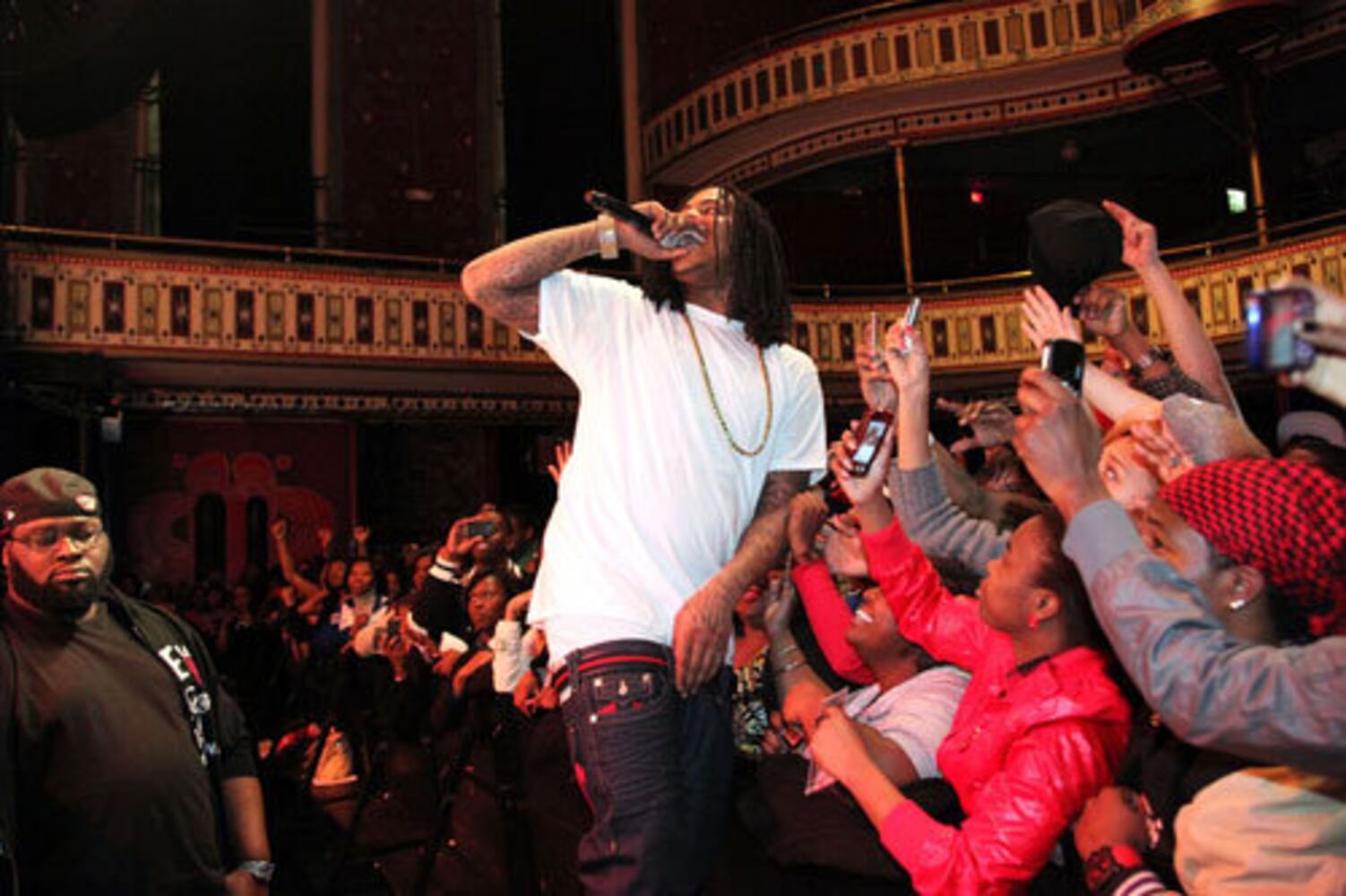 Waka Flocka Flame and Wale perform at the Tabernacle