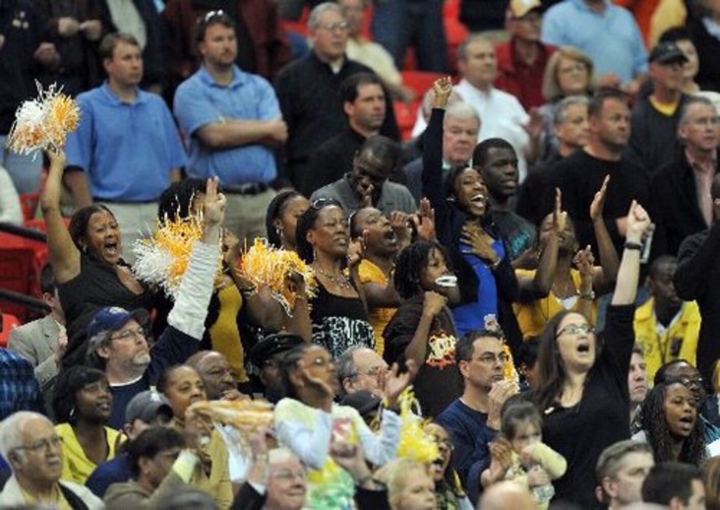Fans at the ACC tournament