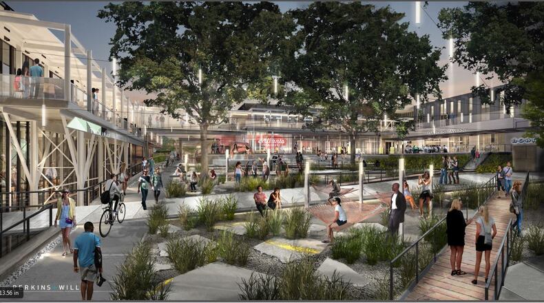 A rendering of the Atlanta Dairies project. / Handout photo