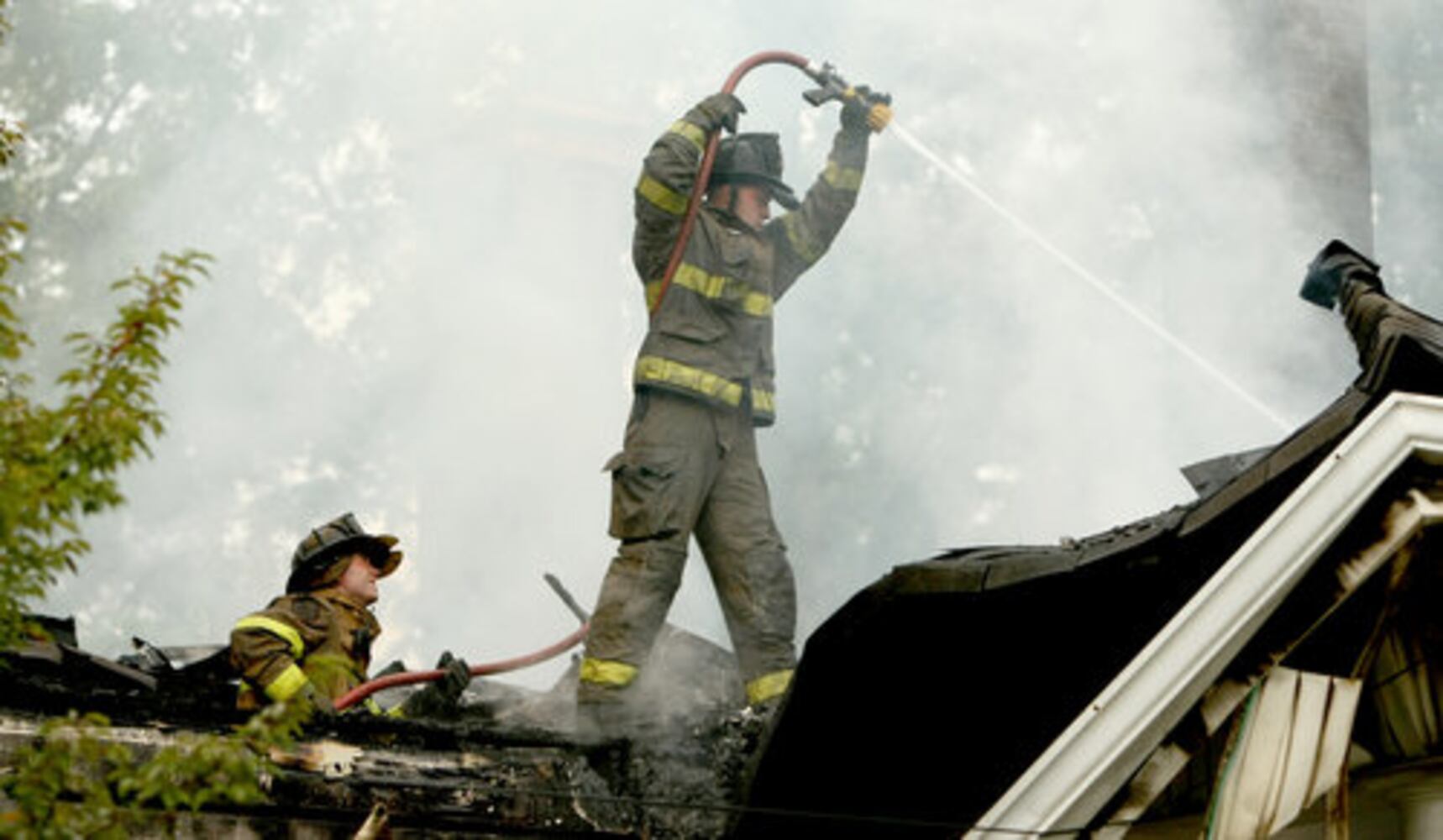 House burns near Edgewood MARTA station